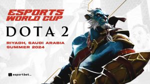 Instructions for betting in the Dota 2 video game